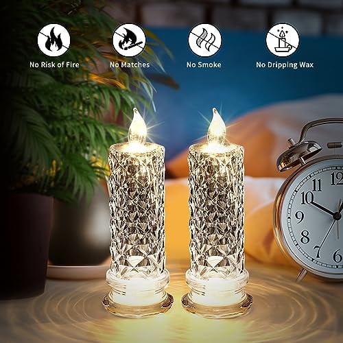 🔥 DERNIER JOUR DE PROMOTION ⏰Bougies LED sans flamme