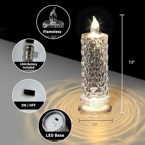 🔥 DERNIER JOUR DE PROMOTION ⏰Bougies LED sans flamme