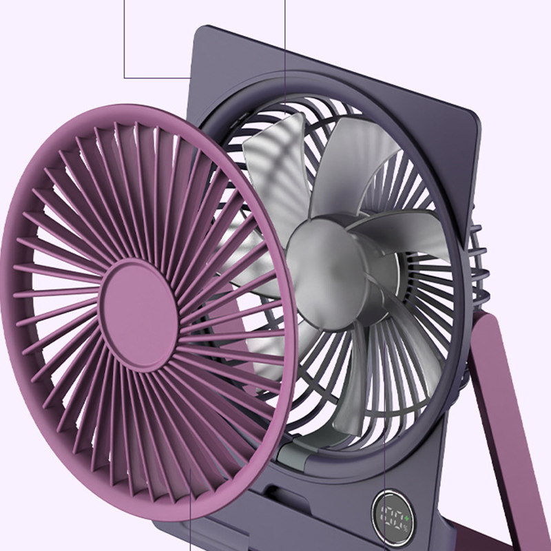 🌹Mini Ventilateur Ultra Fin en Forme de Carte – Rechargeable par USB🌹