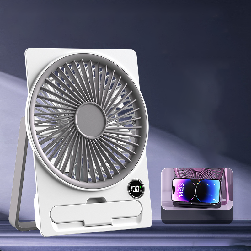 🌹Mini Ventilateur Ultra Fin en Forme de Carte – Rechargeable par USB🌹
