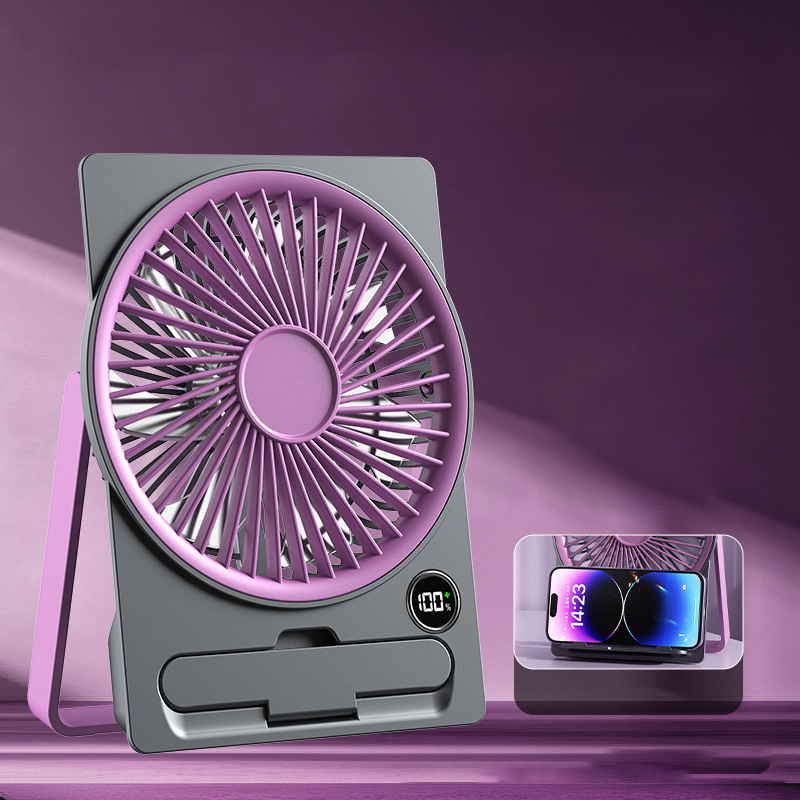 🌹Mini Ventilateur Ultra Fin en Forme de Carte – Rechargeable par USB🌹