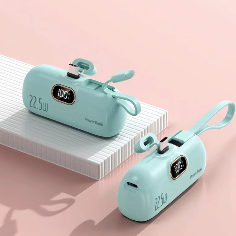 🔋 Novos produtos Oferta por tempo limitado ✨ Mini powerbank de 5000 mAh para telemóveis