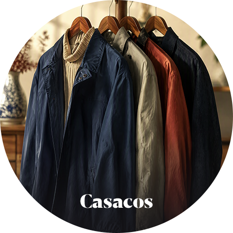 Homem:Casacos