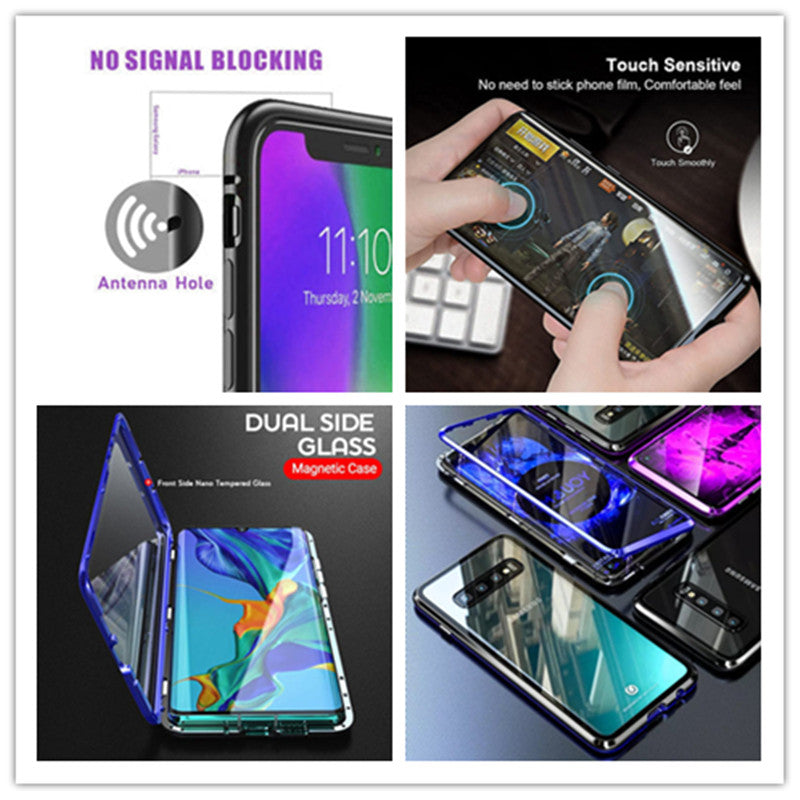 ✨80% OFF TODAY✨MAGNETIC DOUBLE-SIDED GLASS PHONE CASE