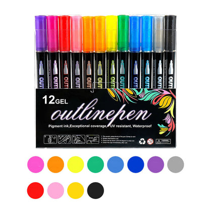 🎅Special Christmas Sale - 🎁Coloring Lightstick Graffiti Highlighter Pens