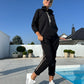 🎁 Hot Sale 61% OFF 🔥Ensemble décontracté 2 pièces à capuche et pantalon de jogging pour femmes