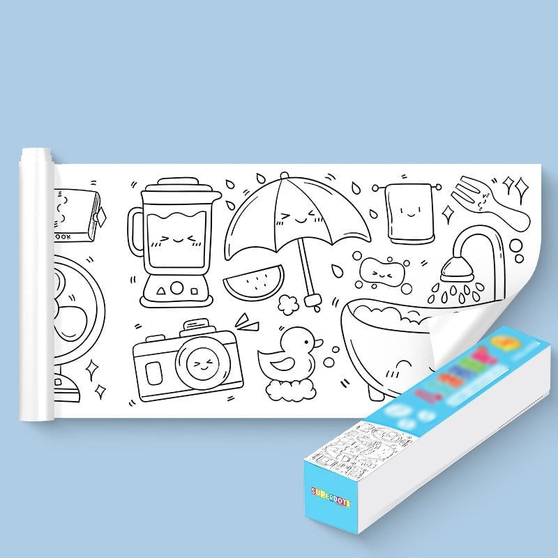 🔥Christmas Children's gift🎁 Children's Drawing Roll