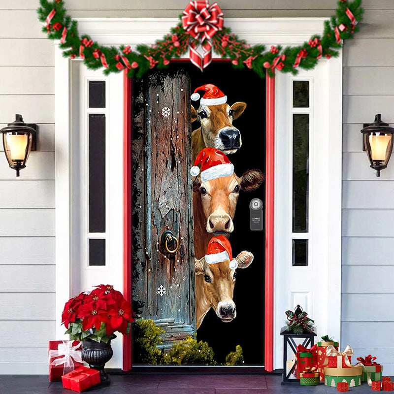 🎄Early Xmas Sales -50% OFF🎅-Christmas 2024 Front Door Decoration🎅