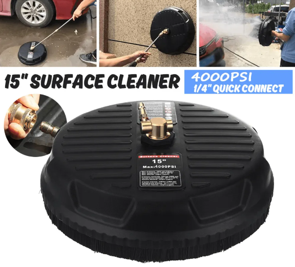 High Pressure Washer - 4 Wheel Scrubber 4000psi