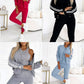 Ensemble veste et pantalon de baseball trois pièces pour femme