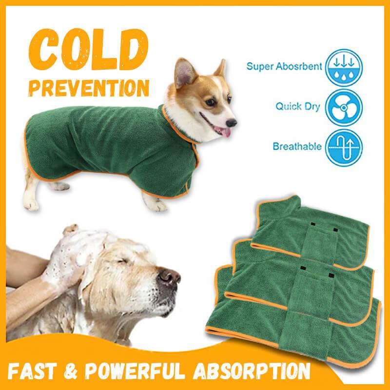 ?Christmas Hot Sale? Super Absorbent Pet Bathrobe-1