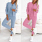 Ensemble veste et pantalon de baseball trois pièces pour femme