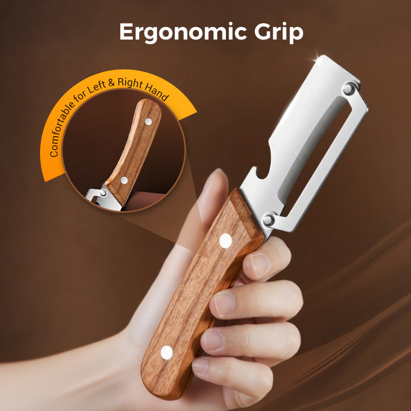 💎 COMPRE 2 E GANHE 1 GRÁTIS! 🥕 Descascador de legumes multifuncional – Lâmina em aço inoxidável e cabo ergonómico para um descascamento perfeito✨