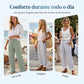☀️Promoção de Primavera: 50% de desconto!!🌿🌸Calças de lazer às riscas para senhora