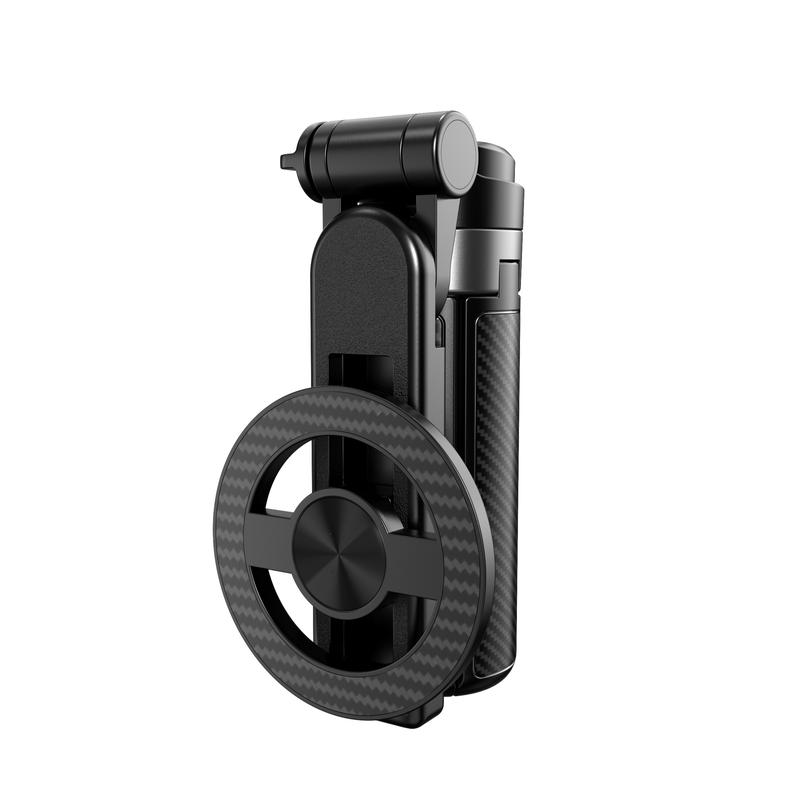 Perche à Selfie Magnétique Multifonction 4-en-1 avec Rotation à 360°