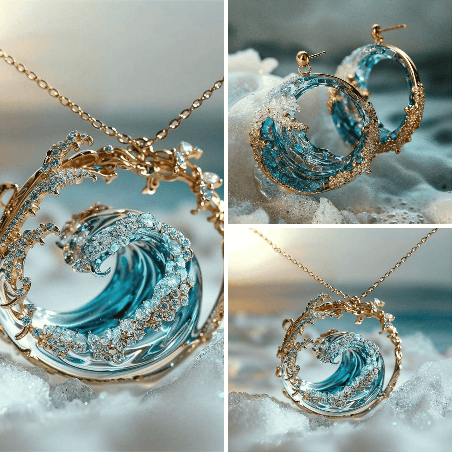 (🔥HOT SALE NOW 49% OFF) - 🌊Ocean's Oath Jewelry Set