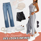 Ensemble veste et pantalon de baseball trois pièces pour femme