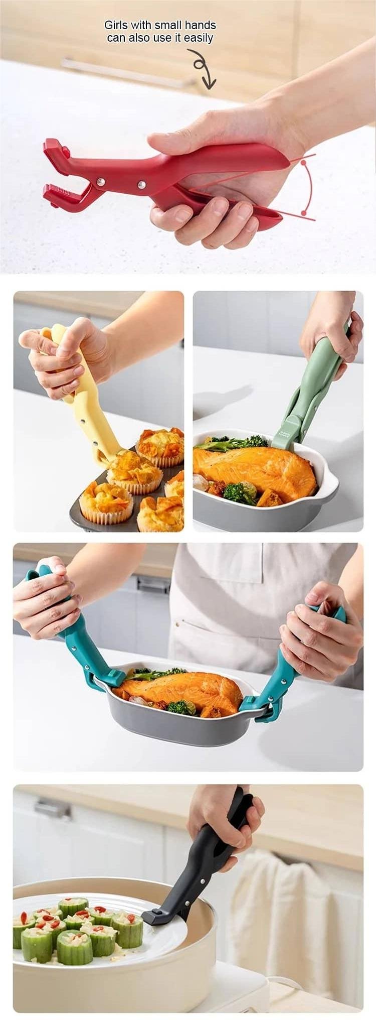 ✨Buy 1 Get 1 Free✨Multi-Purpose Anti-Scald Bowl Holder Clip for Kitchen