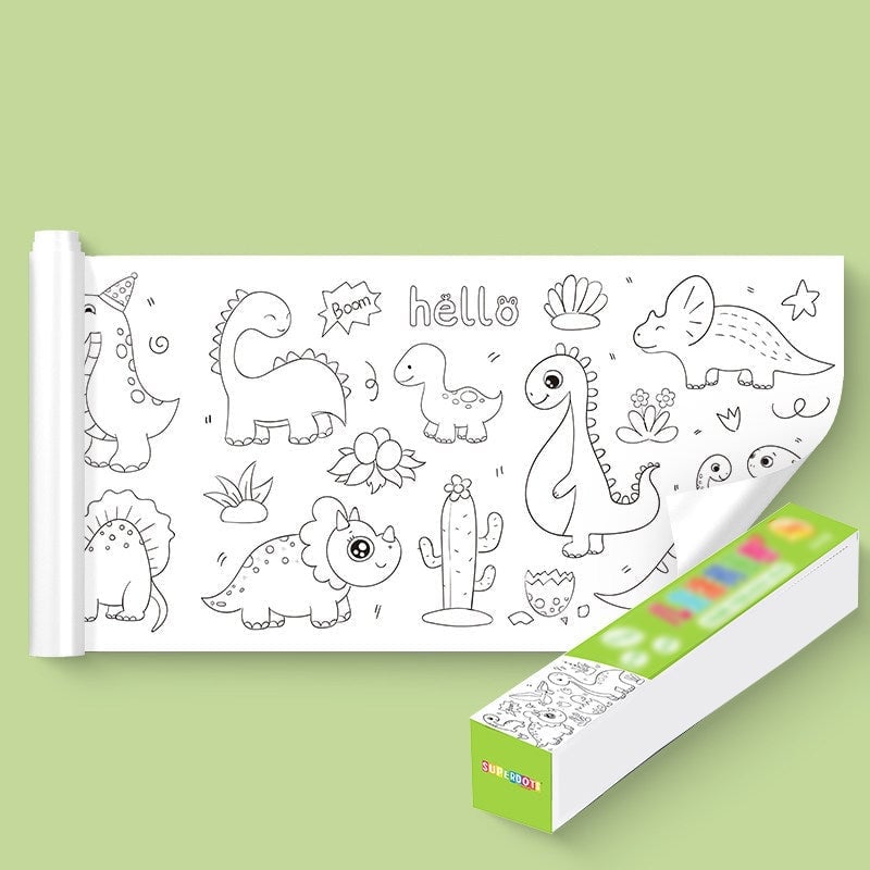 🔥Christmas Children's gift🎁 Children's Drawing Roll