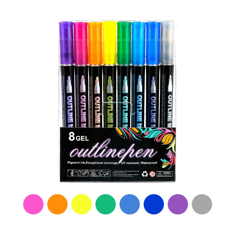 🎅Special Christmas Sale - 🎁Coloring Lightstick Graffiti Highlighter Pens