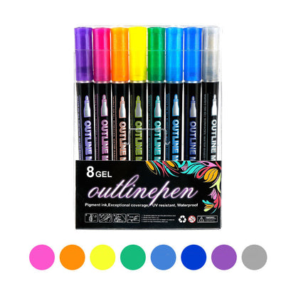 🎅Special Christmas Sale - 🎁Coloring Lightstick Graffiti Highlighter Pens