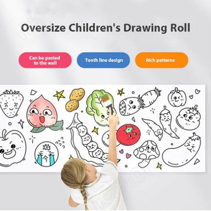 🔥Christmas Children's gift🎁 Children's Drawing Roll