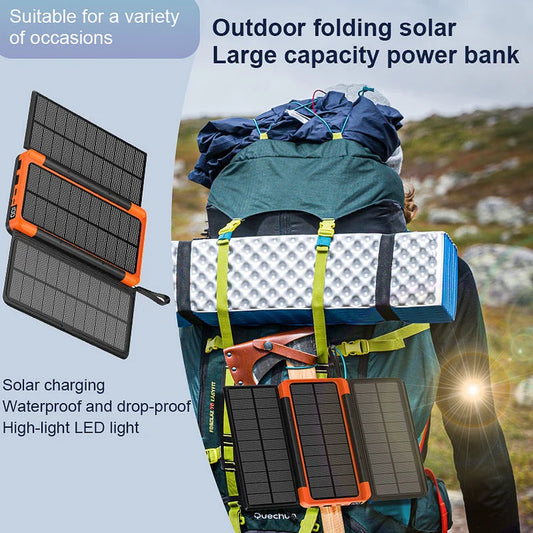 Outdoor Foldable Large Capacity Solar Charger