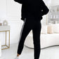 Ensemble veste et pantalon de baseball trois pièces pour femme