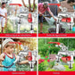 🔥Desconto de 50% no último dia!🔥Torneira de Jardim Universal em Aço Inoxidável com Duas Saídas – Válvulas Independentes, Resistente e de Fácil Instalação