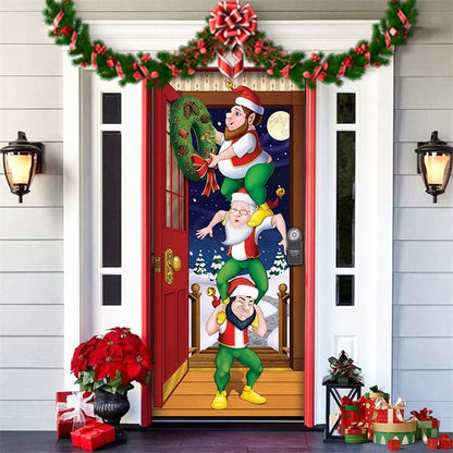 🎄Early Xmas Sales -50% OFF🎅-Christmas 2024 Front Door Decoration🎅