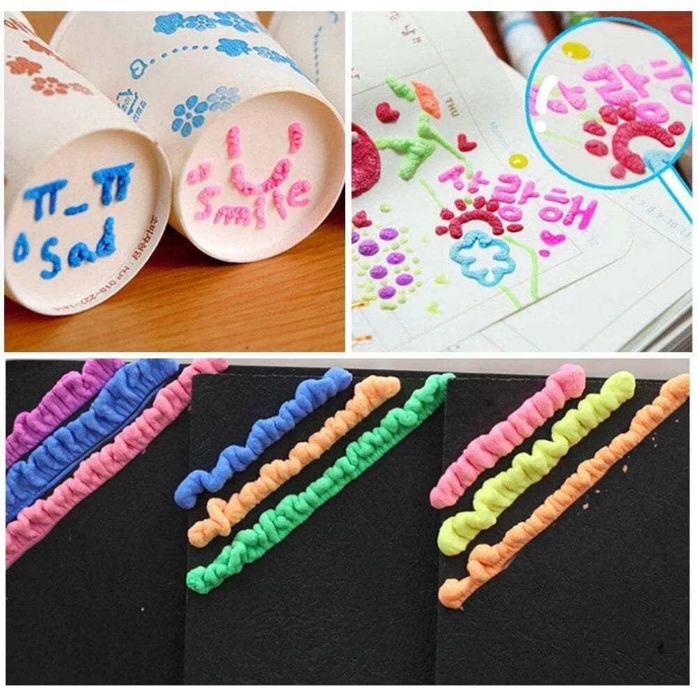 🎄Stylos à dessin DIY Bubble Popcorn🎁Achetez-en 3, payez-en 2