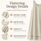 ✨💕 Vestido sem mangas de dupla camada – Elegância natural e um look moderno em camadas para o dia a dia