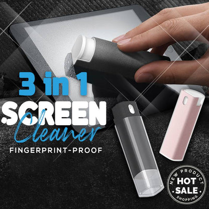 3 in 1 Fingerprint-proof Screen Cleaner