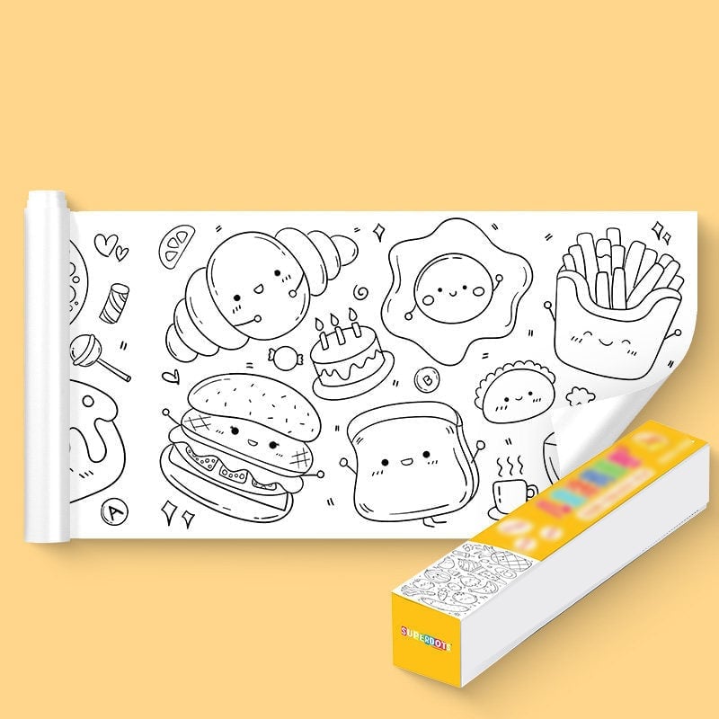 🔥Christmas Children's gift🎁 Children's Drawing Roll