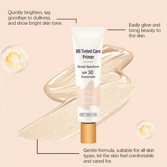 BB moisturizer SPF 30 - brightens, hydrates and evens out your skin