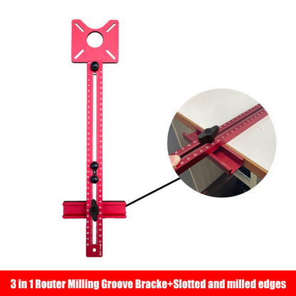 💥Hot Sale 💥3 in 1 Router Milling Groove Bracket