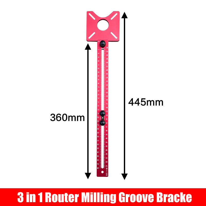 💥Hot Sale 💥3 in 1 Router Milling Groove Bracket