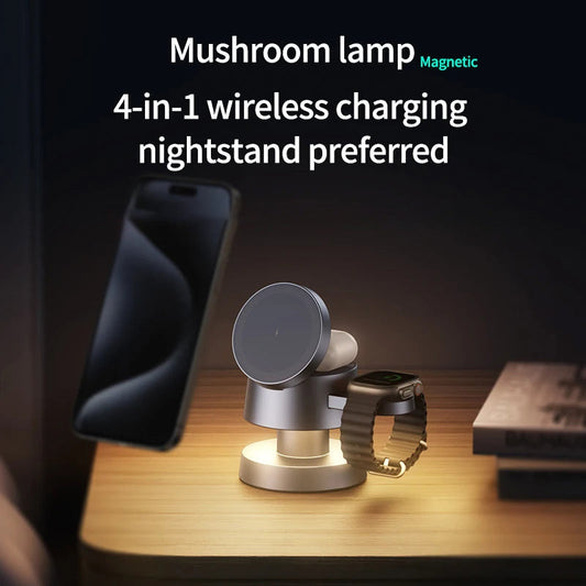 🔥Mushroom Lamp Wireless Charging Station