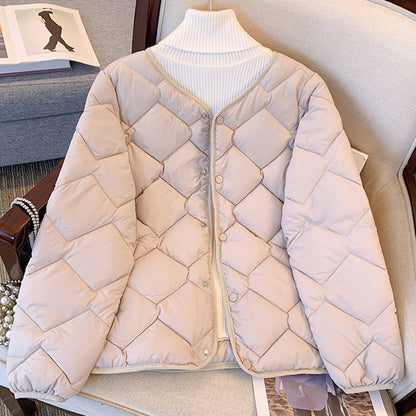 ✨Women's Winter Button Down Quilted Jacket