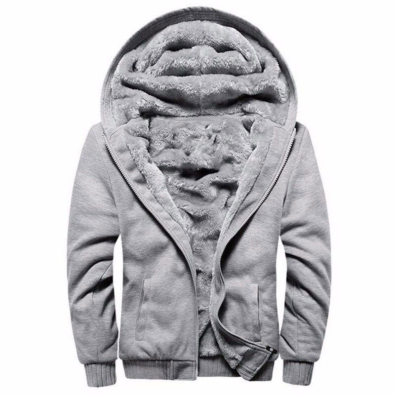 Men's Classic Warm Faux Fleece Jacket