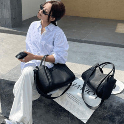 👜Women's PU Leather Tote Bag with Matching Purse