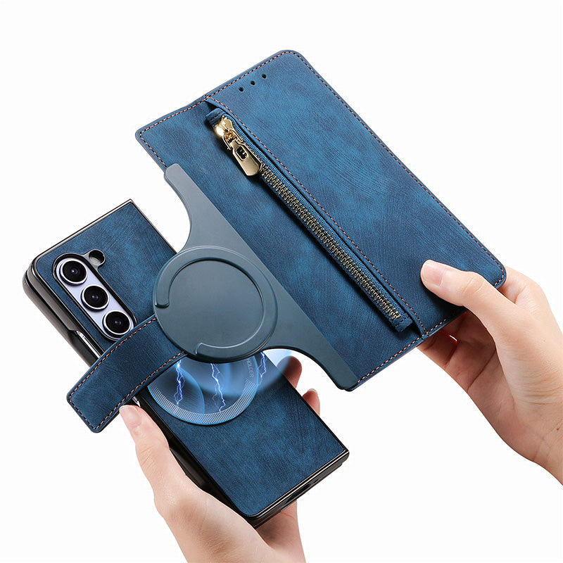 Detachable Magnetic Wallet Phone Case