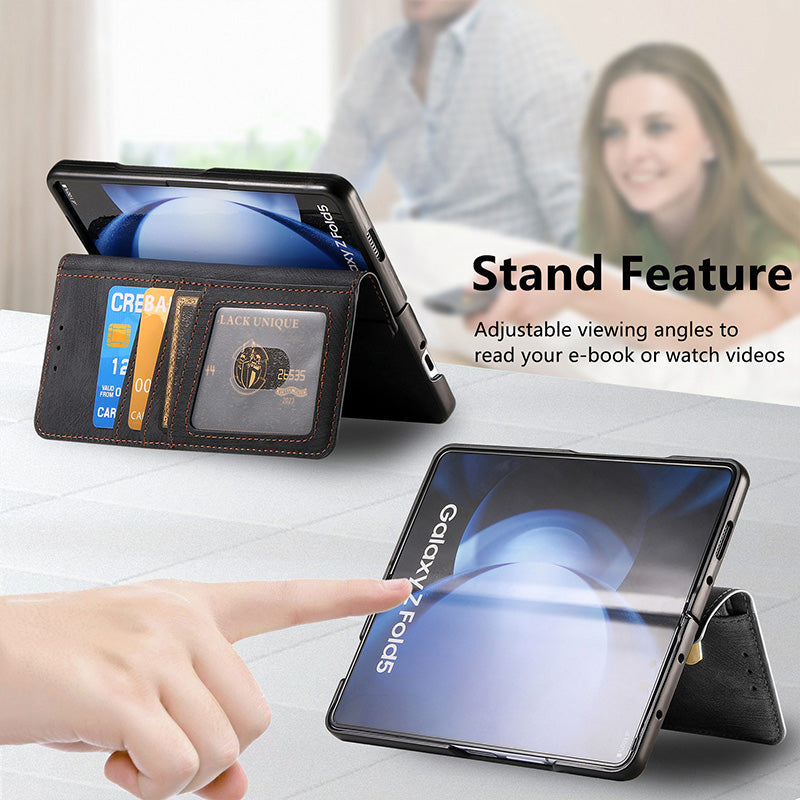 Detachable Magnetic Wallet Phone Case