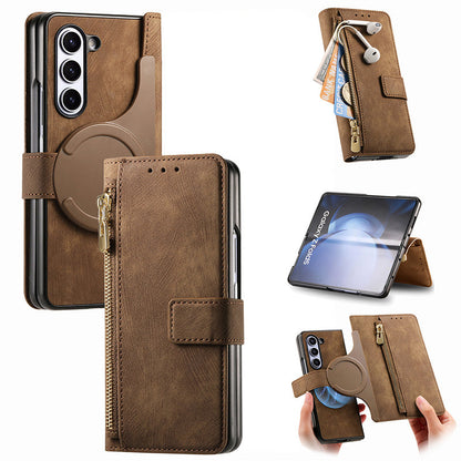 Detachable Magnetic Wallet Phone Case