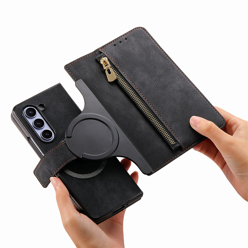 Detachable Magnetic Wallet Phone Case