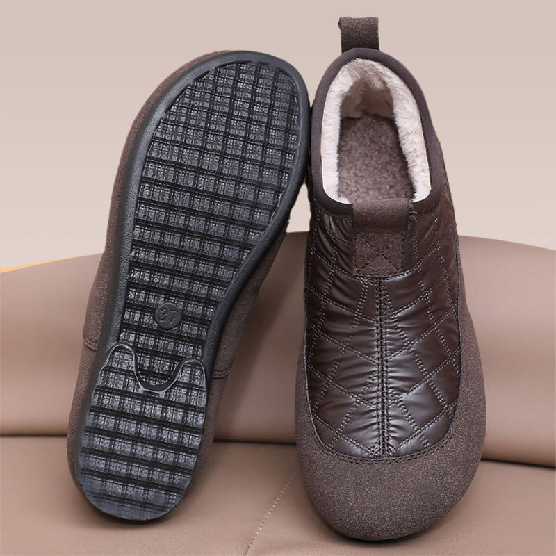 Chaussures à Enfiler Imperméables Antidérapantes Rembourrées en Coton