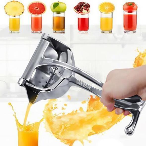 ⚡【Extrusora de sumos em aço inoxidável】Prepare um «Tornado de Vitaminas» em 30 segundos! 🍹🔥