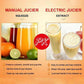 ⚡【Extrusora de sumos em aço inoxidável】Prepare um «Tornado de Vitaminas» em 30 segundos! 🍹🔥