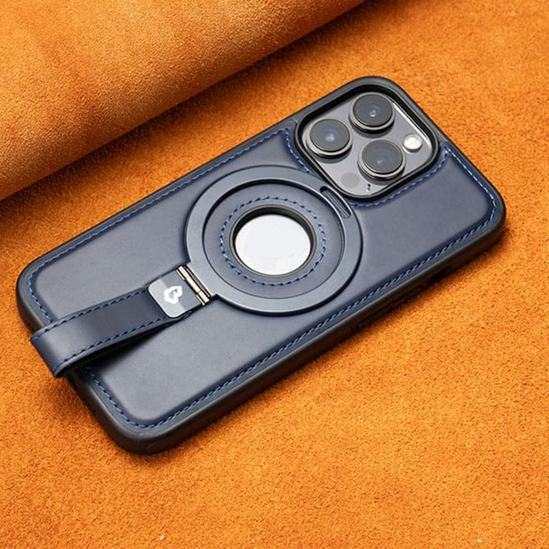 Magnetic Drop-Resistant Phone Case with Stand