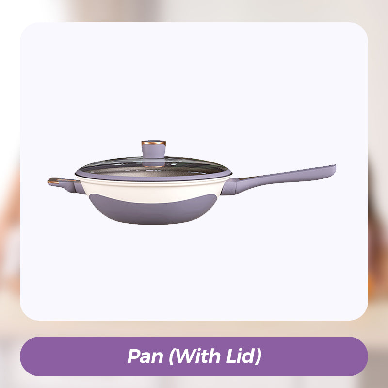 Titanium Non-Stick Low-Pressure Pan Set